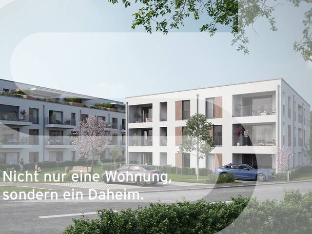 Immobilie in Vöcklabruck - Liebevolle Gartenwohnung Top A.01 - Neubauprojekt SCHÖN | DORF | BLICK - Bild 0