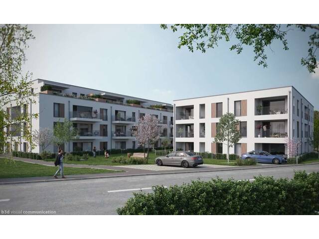 Immobilie in Vöcklabruck - Kompakt geschnittene Terrassenwohnung Top A.11 - Neubauprojekt SCHÖN | DORF | BLICK - Bild 1
