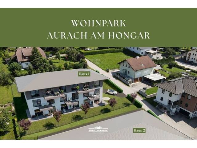 Immobilie in Aurach am Hongar - Wohnpark Aurach - Nähe Attersee - Zweitwohnsitz möglich. TG & Stellplatz inklusive. Top 1.07 - Bild 2