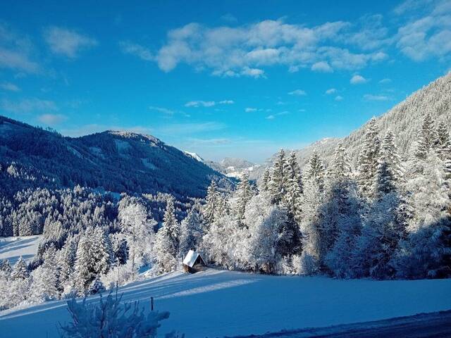 Immobilie in Oppenberg - Ihr persönliches Refugium: Gemütliches Wohnhaus mit Wellness-Highlights, Remise, Wald und atemberaubendem Bergblick - Bild 1