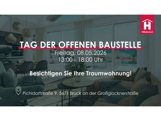 Immobilie in Bruck an der Großglocknerstraße - PICHLGUT: 4-Zimmer-Wohnung im 2.OG, TOP 10 - Bild 0