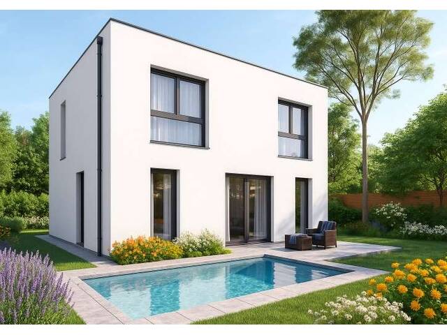 Immobilie in Königstetten - BAUMEISTER-UNIKAT STATT FERTIGHAUS: Aktionshaus DELIA & Grund monatlich schon ab € 2.170,-* - Bild 1