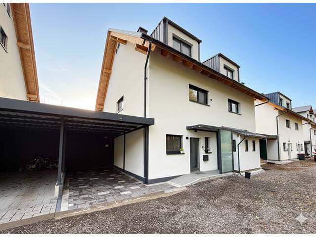 Immobilie in Heiligenstatt - Neubau-Doppelhaushälfte Lengau | 6 Zimmer, Südgarten & Carport | BJ 2023, modern & energieeffizient - Bild 1