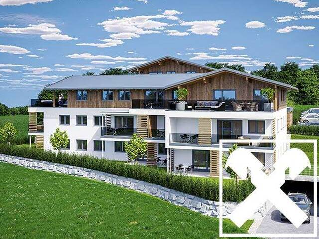 Immobilie in Eggelsberg - Wohnen mit Bergblick - 4 Zimmer Eigentumswohnung C3 - Bild 1