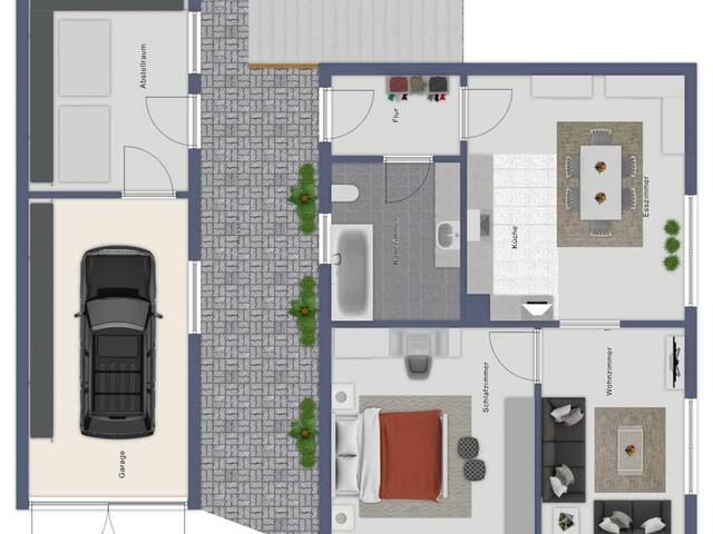 Immobilie in Frohnleiten - Älteres Haus mit Potential oder Grundstück für Neubau in Hanglage mit Panoramablick auf Frohnleiten und die Bergwelt - Bild 4