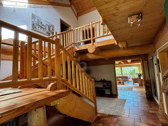 Immobilie in Sulz im Wienerwald - ROMANTISCHES UND MODERNES NATURSTAMMBLOCKHAUS MIT NEUEM POOL! - Bild 4