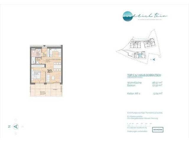 Immobilie in Egg am Faaker See - Moderne 2-Zimmer-Wohnung in Egg am Faaker See - Erstbezug mit Balkon und Tiefgarage! - Bild 2