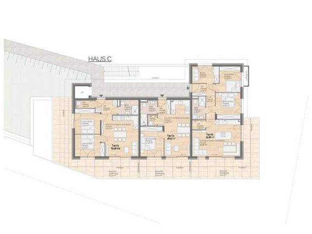 Immobilie in Egg am Faaker See - Moderne 2-Zimmer-Wohnung in Egg am Faaker See - Erstbezug mit Balkon und Tiefgarage! - Bild 3