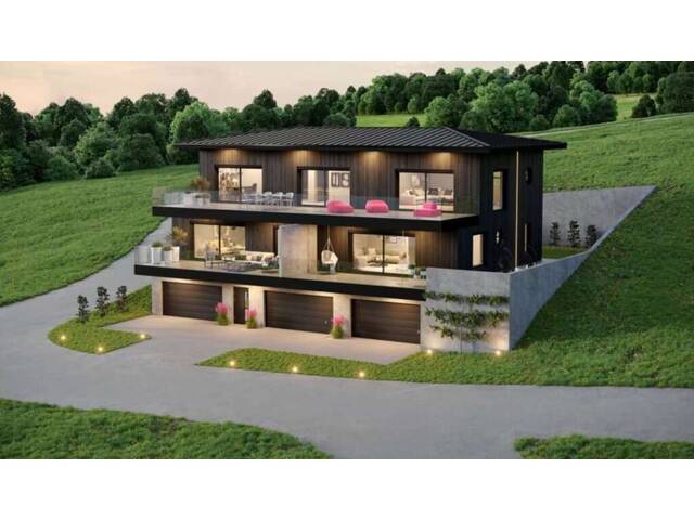 Immobilie in Zell am Moos - Blick auf den Irrsee! Moderne 3 Zimmer Wohnung mit großem Garten und Südbalkon - Bild 1