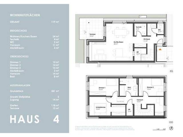 Immobilie in Gedersdorf - DIE WEIDLINGER - Stadtnah zu Krems und doch am Land- Haus 9 - Bild 3