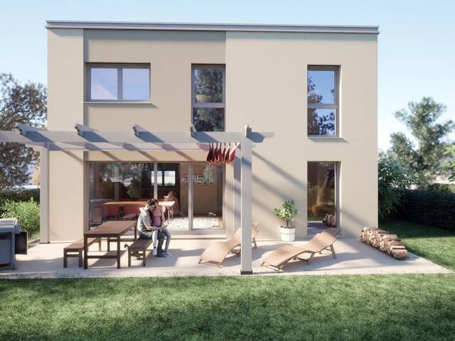 Immobilie in Großebersdorf - Modernes Einfamilienhaus mit Garten - Bild 0