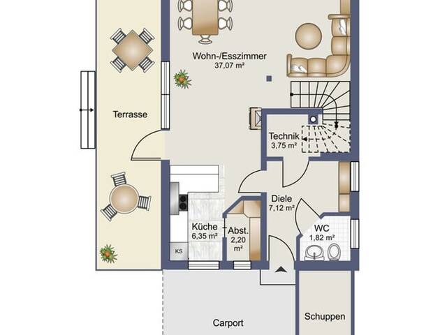 Immobilie in Egg - Wohnidylle in Egg - Geborgenes Wohnen mitten in der Natur - Bild 1