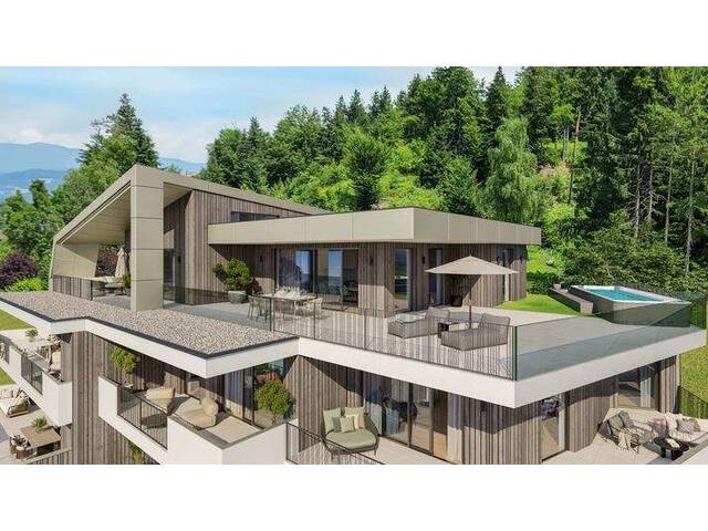 Immobilie in Egg am Faaker See - Leben am Faaker See - Exklusive Neubauwohnung mit beeindruckendem See- und Bergblick (Top 6) - Bild 2