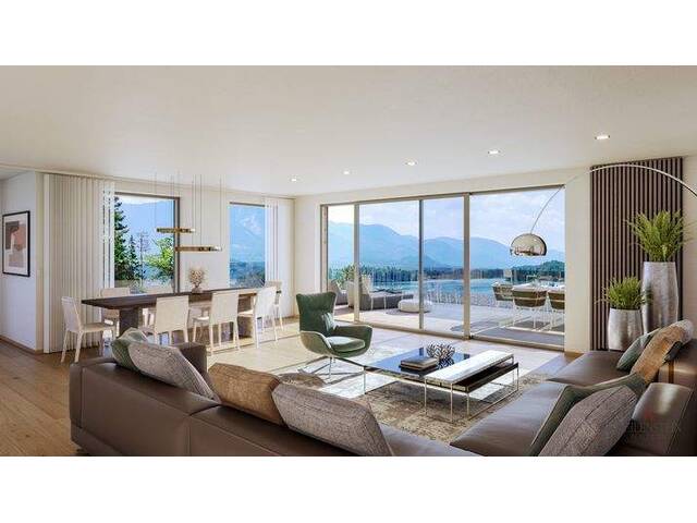 Immobilie in Egg am Faaker See - Leben am Faaker See - Exklusive Neubauwohnung mit beeindruckendem See- und Bergblick (Top 4) - Bild 0