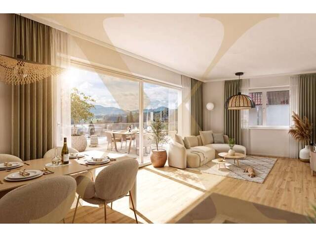 Immobilie in Seewalchen am Attersee - NEUBAU! Familienfreundliche 4-Zimmer-Wohnung mit großzügigem Balkon in Seenähe in Seewalchen am Attersee! - Bild 0