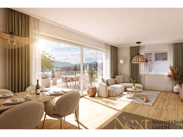 Immobilie in Seewalchen am Attersee - Tag der offenen Tür: 08. Mai! Sonnige 4-Zimmer-Wohnung mit gemütlichem Balkon in Seenähe in Seewalchen am Attersee! - Bild 1