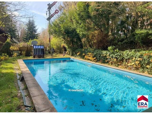 Immobilie in Eichgraben - Idyllisches Ferienhaus in Stein: 90m² mit Terrasse und Pool im Grünen! - Bild 1