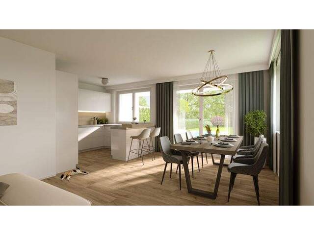 Immobilie in Hof am Leithaberge - Doppelhaushälfte 2/6 - Am Fuße des Leithagebirges |modern & naturnah - Bild 2