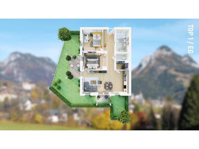 Immobilie in Tauplitz - Exklusives Wohnen mit Eigengarten in der Tauplitzer Bergwelt - Bild 4