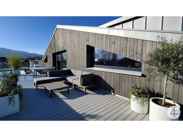 Immobilie in Attersee - Ästhetik Pur! Traumhafte Penthouse Wohnung am Attersee - Bild 1