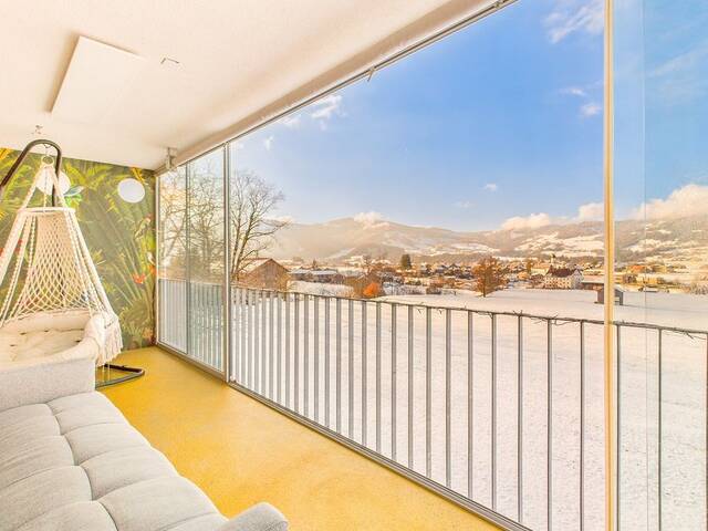 Immobilie in Andelsbuch - Andelsbuch | Maisonette in ruhiger Lage mit sensationellem Panorama - Bild 1