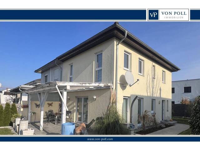 Immobilie in Pasching - Charmante Doppelhaushälfte in zentraler Siedlungslage - Bild 0