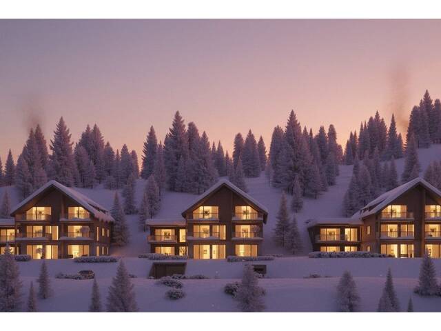 Immobilie in Sirnitz - Kärnten: Hochrindl-Nähe Turracher Höhe: Schneesicherheit auf über 1600 Meter! Zweitwohnsitz! Erstbezug! Honorarfrei für Käufer: innen! - Bild 4