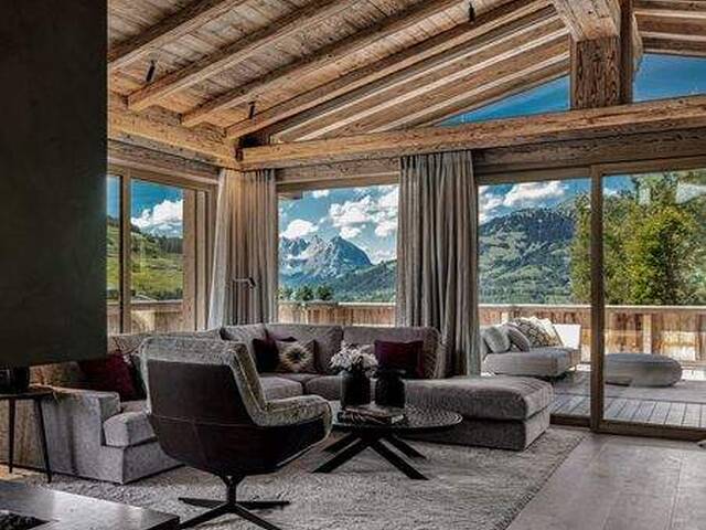 Immobilie in Jochberg - Außergewöhnliches Chalet mit unvergleichbarem Panoramablick - Bild 0