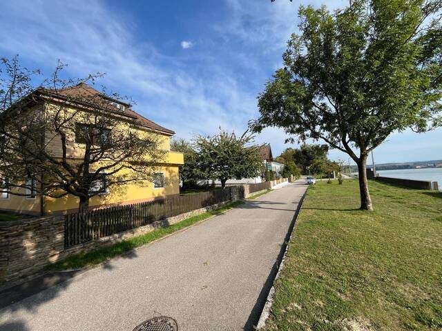 Immobilie in Melk - DONAUBLICK! SCHNÄPPCHENPREIS! Idyllisches Haus mit 2 Wohneinheiten in einzigartiger Lage an der Donau Persenbeug Zentrum - möchte aus dem Dornröschenschlaf geweckt werden - Bild 0