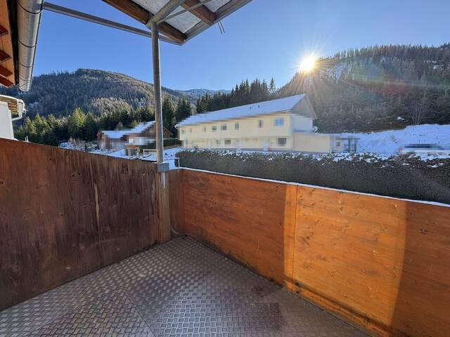 Immobilie in Hohentauern - Zweitwohnsitzfähige 4 Zimmer Eigentumswohnung mit südseitigem Balkon und Garage - Bild 1