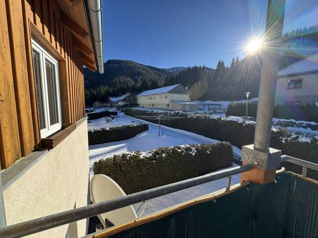 Immobilie in Hohentauern - Eigentumswohnung mit 4 Zimmer, südseitigem Balkon und Garage, zweitwohnsitzfähig! - Bild 1