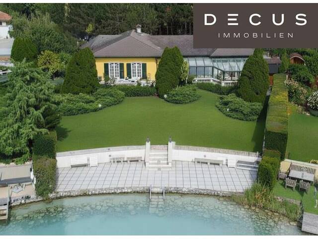 Immobilie in Münchendorf - Seevilla Elisabeth | exklusiver Doppelgrund am privaten Seeresort - Bild 1