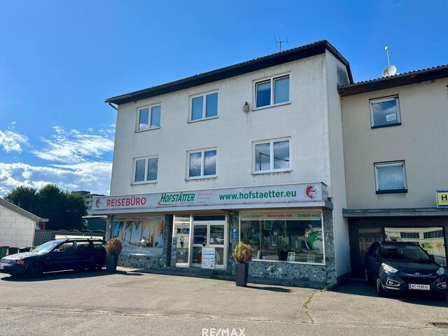 Immobilie in Zeltweg - Wohn- und Geschäftshaus mit Gewerbefläche und zwei großzügigen Wohneinheiten in Zeltweg - Hauptstraße 48 - Bild 0