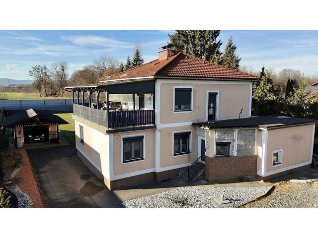 Immobilie in Werndorf - Modernisiertes Ein- bis Zweifamilienhaus auf großzügigem Grund in sonniger Lage in Werndorf! - Bild 1