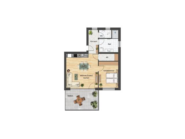 Immobilie in Guggenberg - Neues Wohnprojekt in Mondsee: Wohnen am Guggenberg - Bild 1