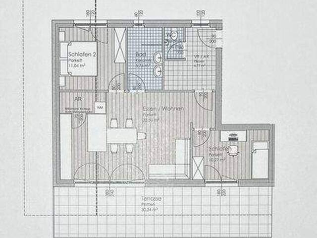 Immobilie in Henndorf am Wallersee - Wohnen in Henndorf am Wallersee - Moderne 3-Zimmer Neubauwohnung mit Terrasse - Bild 3