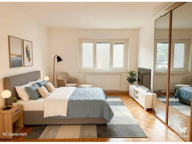 Immobilie in Maria Gugging - Attraktive 2,5-Zimmer-Wohnung in Maria Gugging – Ruhige Lage mit herrlichem Grünblick von der Terrasse I Öffentlich ca. 30 min. bis Wien Nussdorf - Bild 2