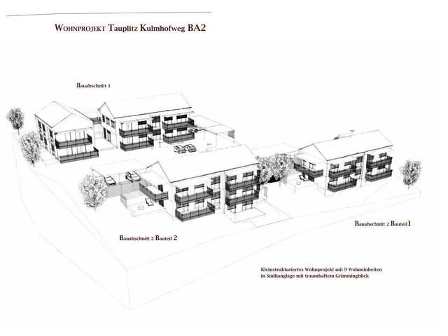 Immobilie in Tauplitz - Neubauwohnung im Erdgeschoß (TOP 2) mit Terrasse/Balkon und Garten - Bild 4