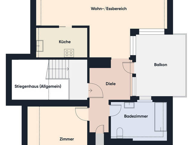 Immobilie in Rankweil - Ideale Starterwohnung in Rankweil - hell, geräumig und ruhig - Bild 1