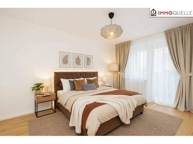 Immobilie in Korneuburg - Wo Alltag zur Auszeit wird - Frisch sanierte 3-Zimmer-Wohnung mit Loggia in grüner Ruhelage - Bild 3