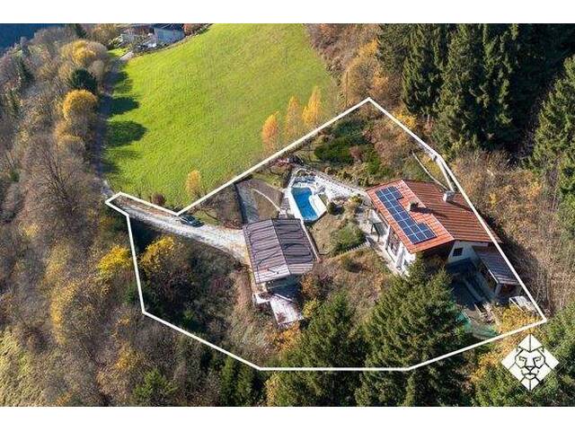 Immobilie in Itter - Exklusive Alleinlage am Salvenberg - Wohnliegenschaft in gesicherter Freilandumgebung - Bild 1