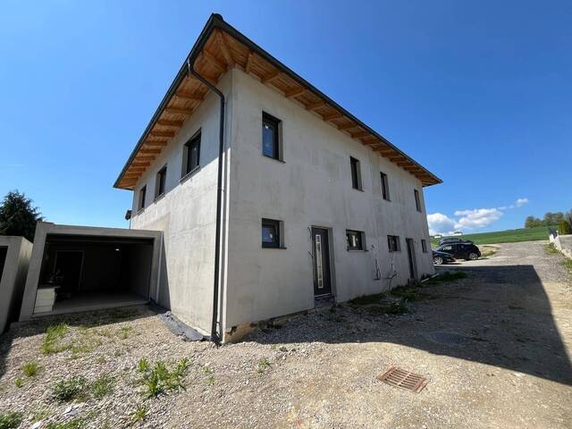 Immobilie in Bruckmühl - Attraktive belagsfertige Neubau – Doppelhaushälften mit Garage und sonnigem Garten zum Selbstausbau in Bruckmühl (H5/1, H5/2) - Bild 2