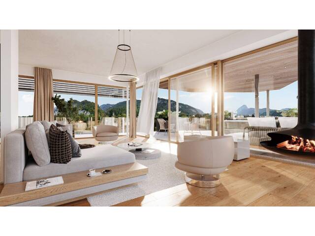 Immobilie in Ebbs - Premium Südost-Penthouse mit 152 m² Panoramaterrasse - Naturresidenz Kaiseraufstieg - Bild 1