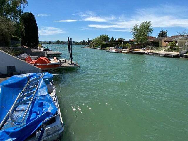 Immobilie in Neufeld an der Leitha - Haus am See, Seezugang, Einfamilienhaus, Bungalow, Grundstück, Pachtgrund - Bild 1