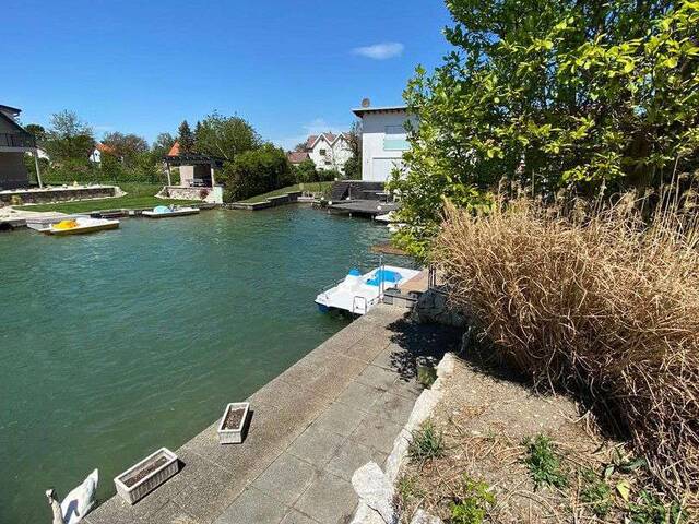 Immobilie in Neufeld an der Leitha - Haus am See, Seezugang, Einfamilienhaus, Bungalow, Grundstück, Pachtgrund - Bild 4