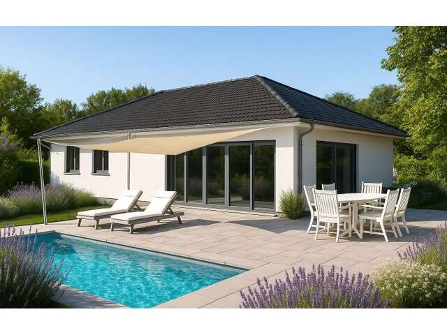 Immobilie in Potzneusiedl - BAUMEISTER-UNIKAT STATT FERTIGHAUS: Aktionshaus CAROLA & Grund monatlich schon ab € 1.721,-* - Bild 0