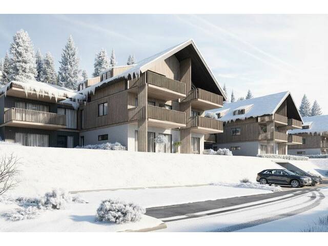 Immobilie in Sirnitz - Kärnten: Hochrindl-Nähe Turracher Höhe: Exklusives Penthouse im Erstbezug - Zweitwohnsitz! Schneesicherheit! Honorarfrei für Käufer: innen! - Bild 4