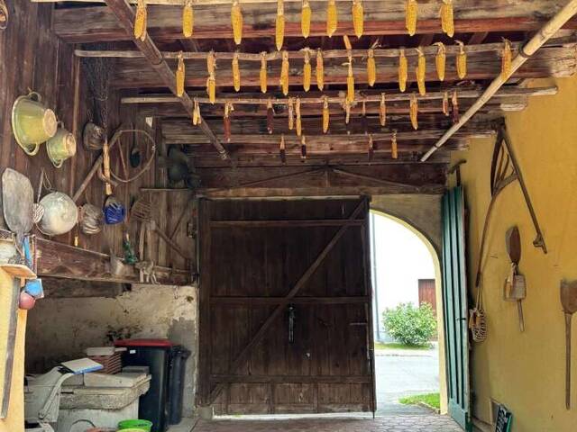 Immobilie in Langeck im Burgenland - LANGECK/NÄHE KIRCHSCHLAG/LOCKENHAUS: VERTRÄUMTER BAUERNHOF MIT GROSSEM GARTEN/ANBAUFLÄCHE - Bild 2