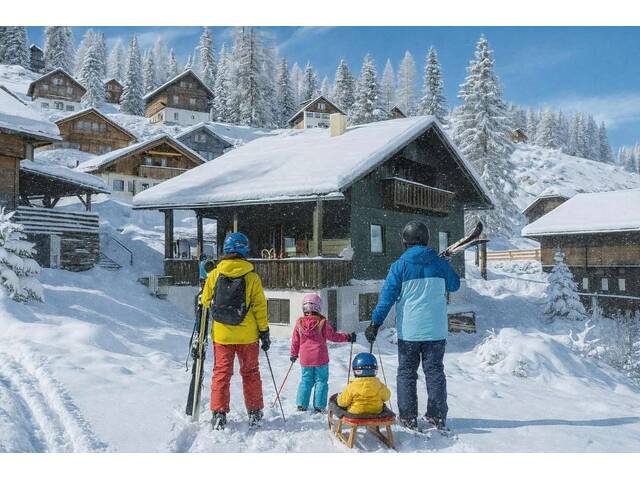 Immobilie in Sonnenalpe Nassfeld - Ski-in/Ski-out Haus am Nassfeld - Renditeobjekt mit drei Einheiten und PV-Anlage - Bild 0