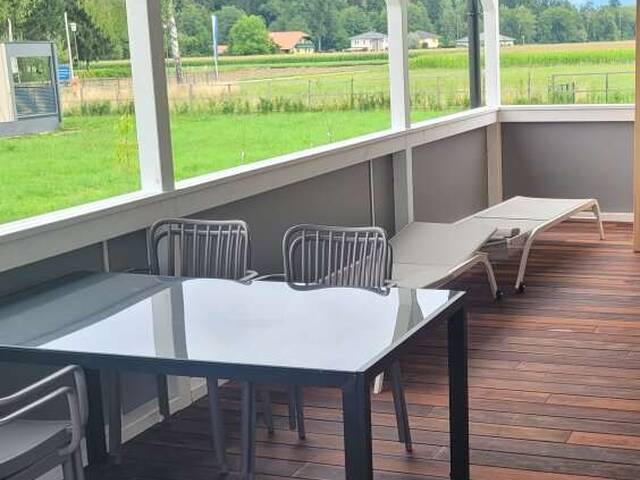 Immobilie in Eberndorf - K3 - MODUL-HAUS DER EXTRAKLASSE. Wohnfläche 68 m2, 2 Schlafzimmer, 40 m2 Terasse. Ganzjahresnutzung möglich. Ferienregion Klopeinersee. - Bild 1